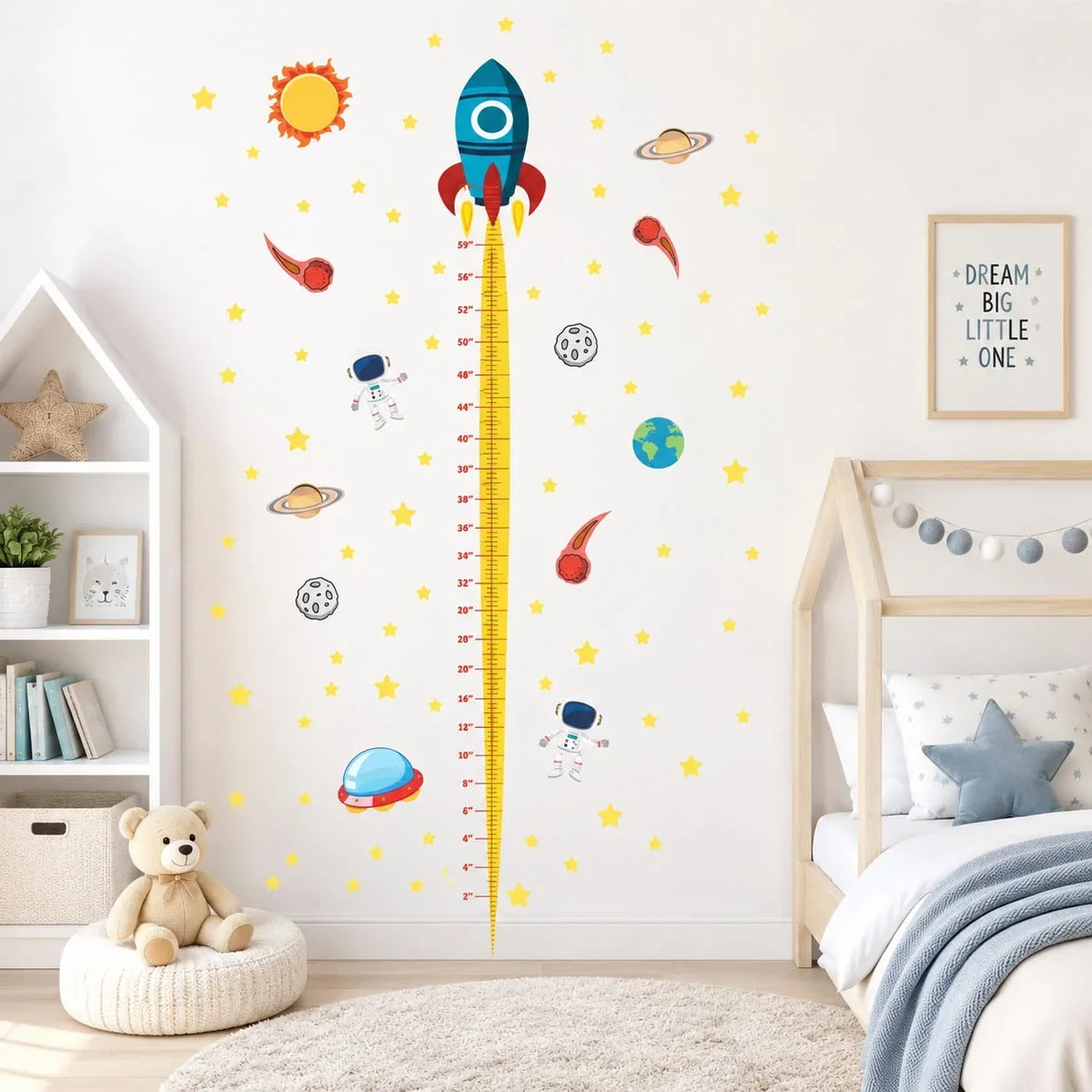 Space growth chart for kids: Complete modern styling guide