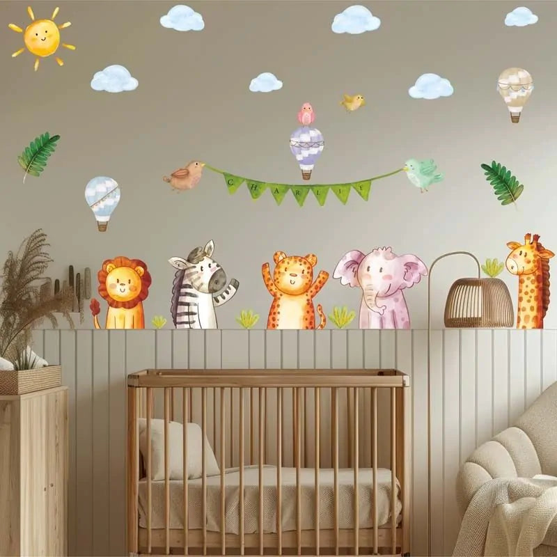 Animal wall decals for nursery: which style fits best?