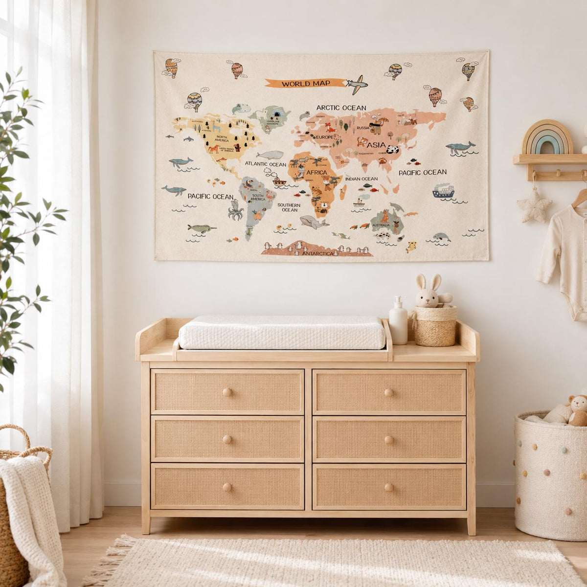 Dreamland World Map Wall Decor product image 10 by Dos Junior