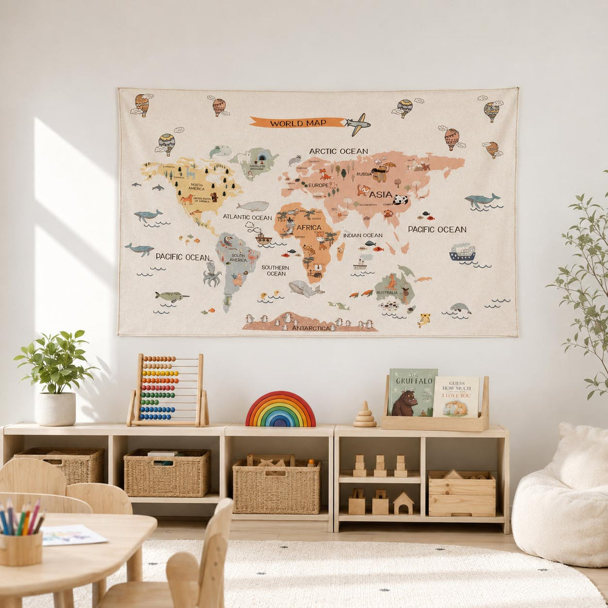 Dreamland World Map Wall Decor product image 4 by Dos Junior