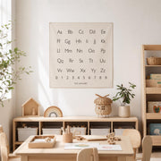 Alphabet & Numbers Wall Hanging