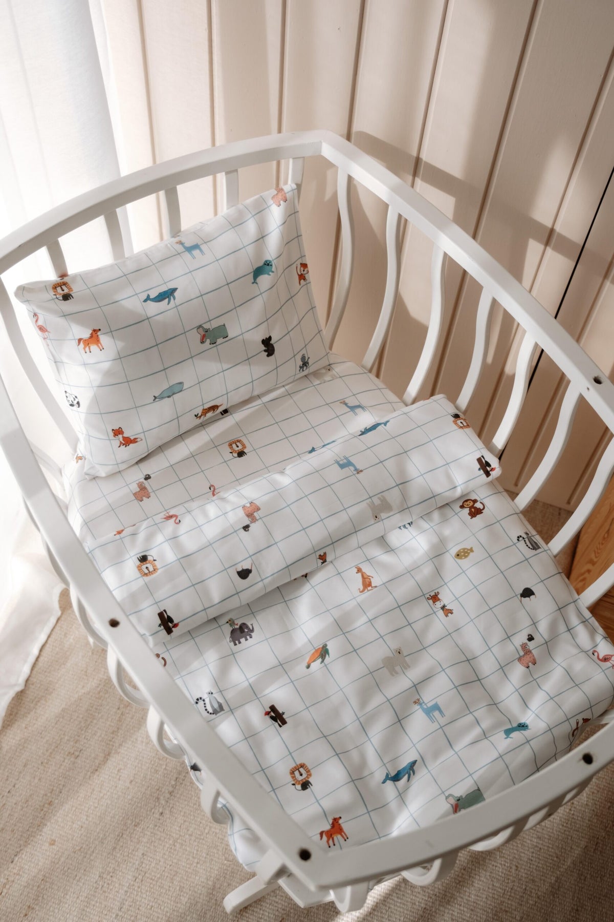 Animal Grid Bedding Set product image 6 by Dos Junior