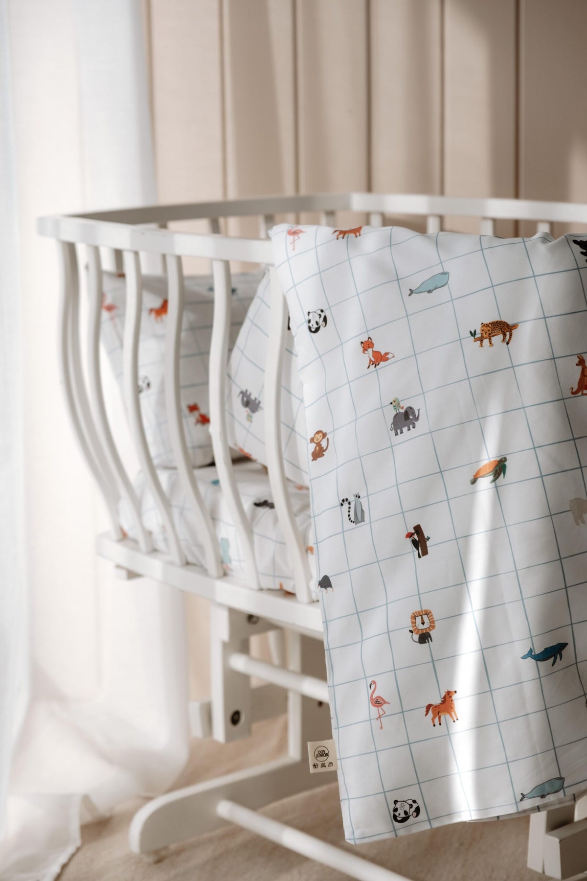 Animal Grid Bedding Set product image 5 by Dos Junior