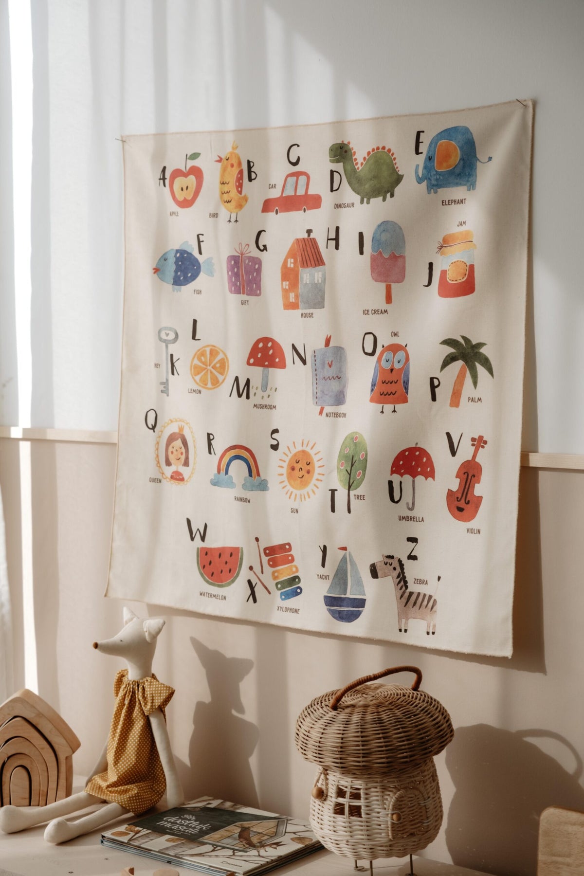 Baby Alphabet Nursery Wall Decor product image 8 by Dos Junior