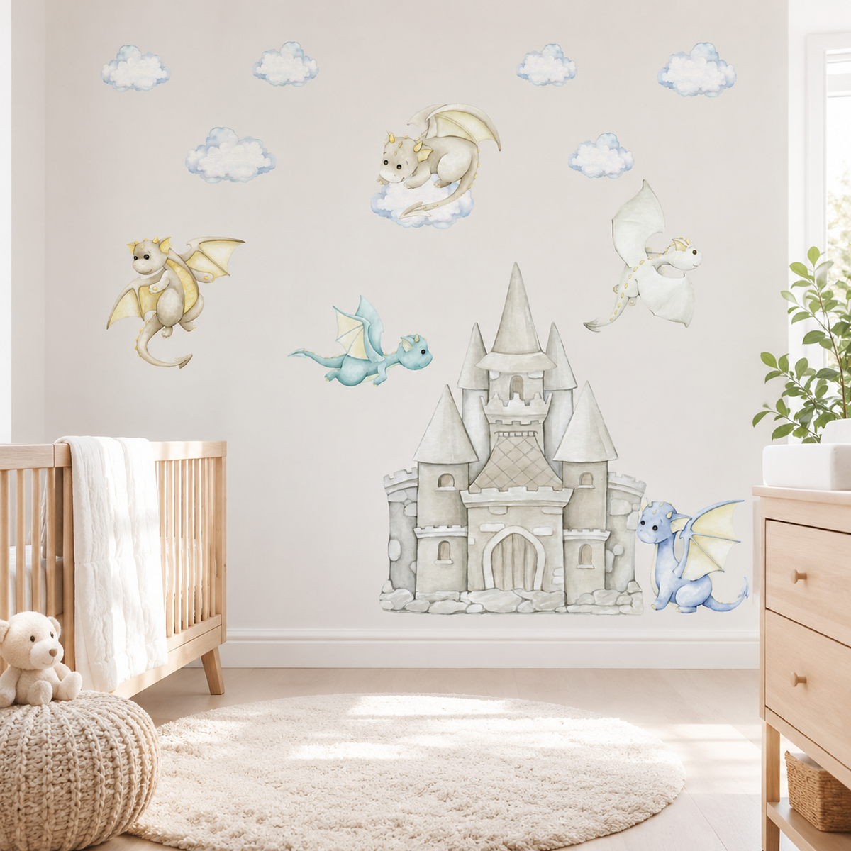 Baby Dragon Wall Decal product image 13 by Dos Junior