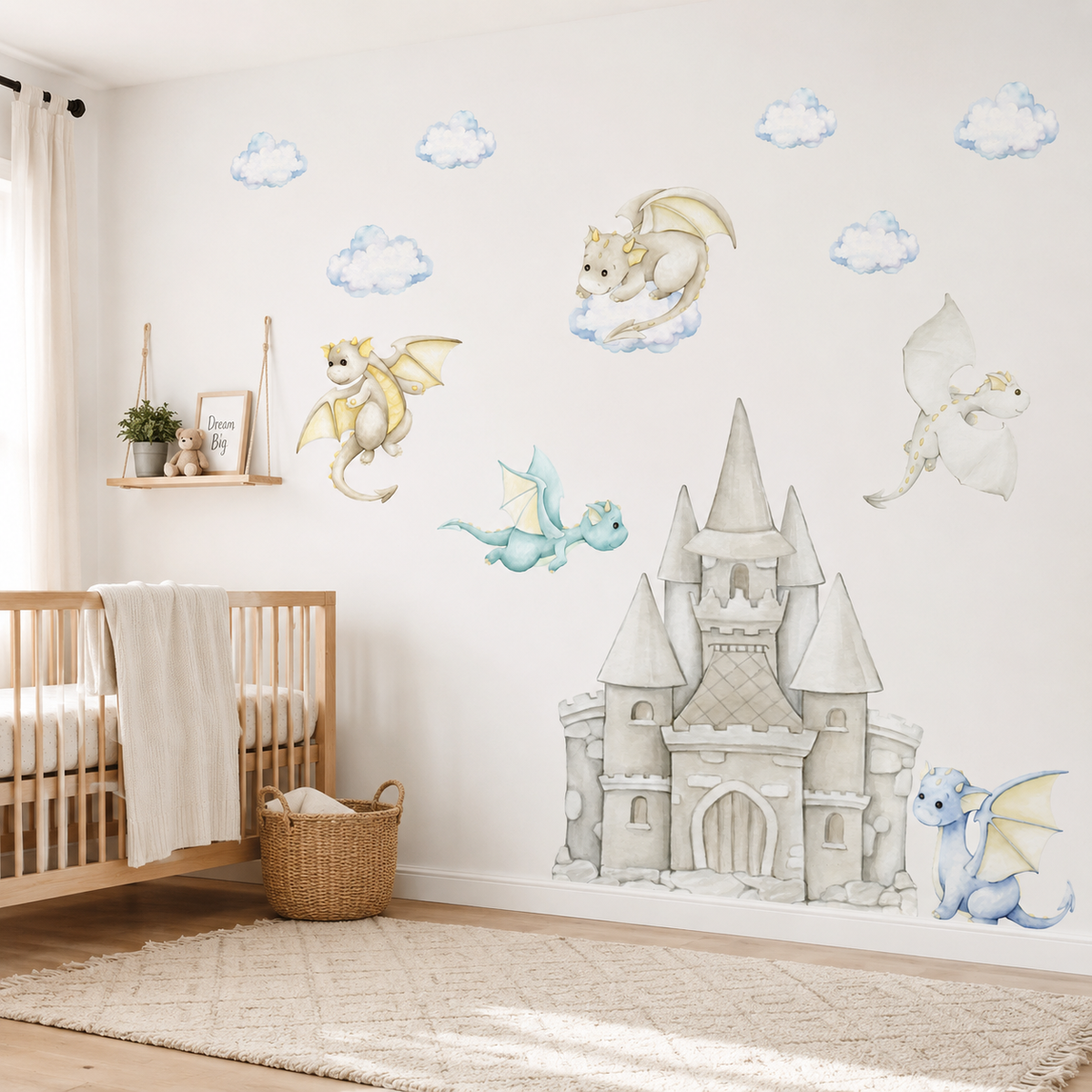 Baby Dragon Wall Decal product image 8 by Dos Junior