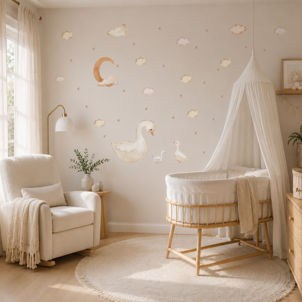 Baby and Mom Duck Textile Decals product image 7 by Dos Junior