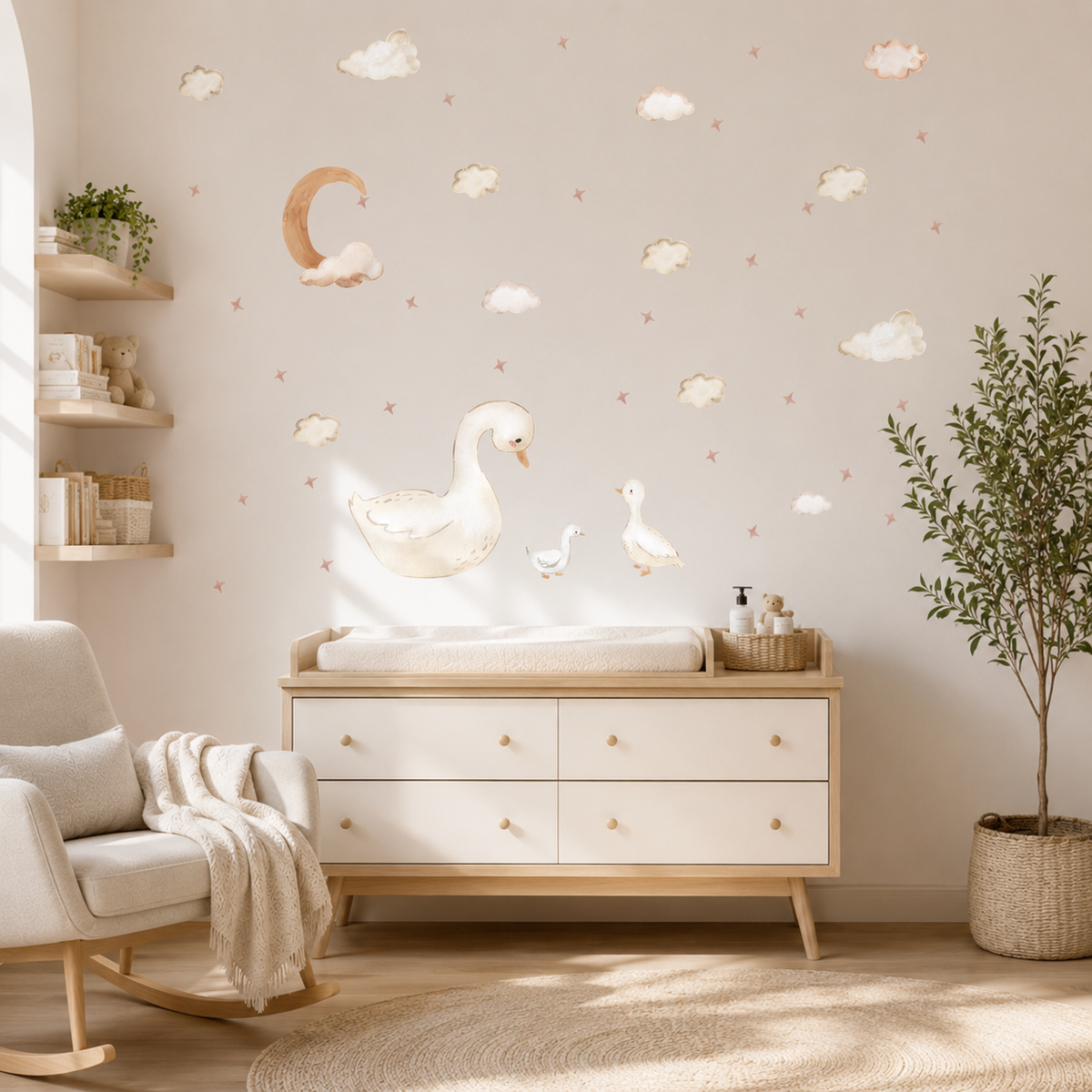 Baby and Mom Duck Textile Decals product image 8 by Dos Junior
