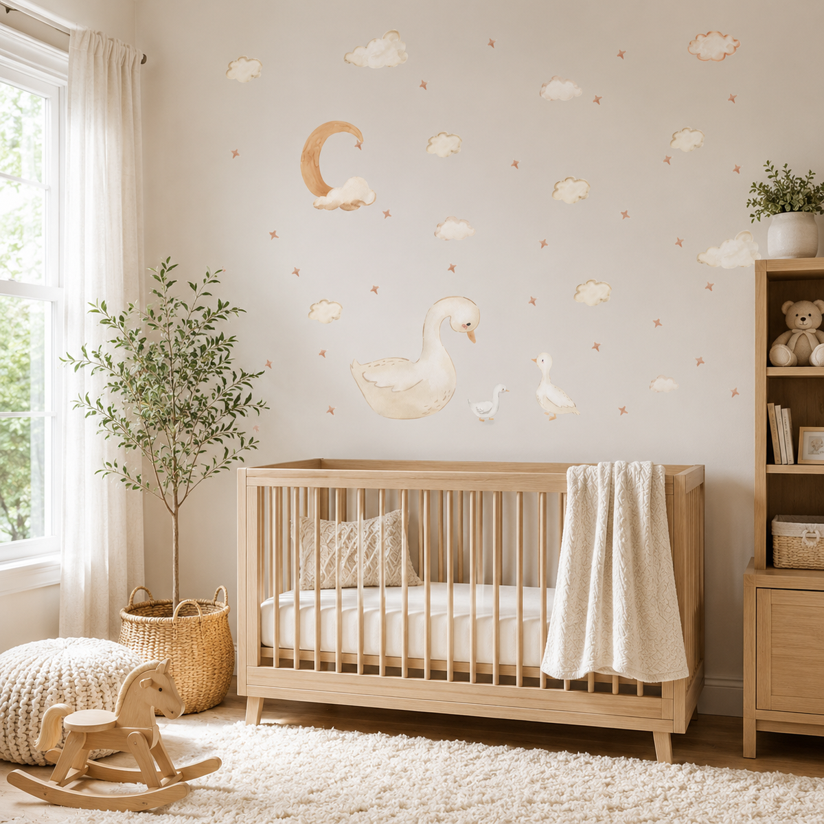 Baby and Mom Duck Textile Decals product image 10 by Dos Junior
