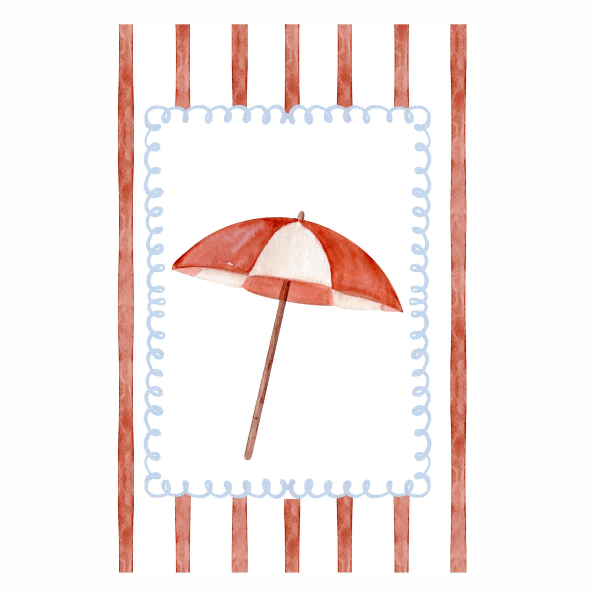 Coastal Summer Fabric Wall Art Print product image 3 by Dos Junior