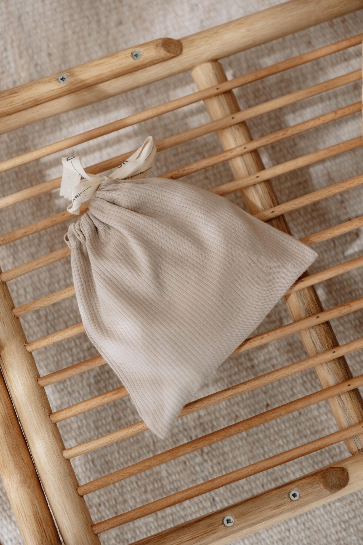 Cotton Newborn Nature Knotted Gown & Hat Set product image 5 by Dos Junior