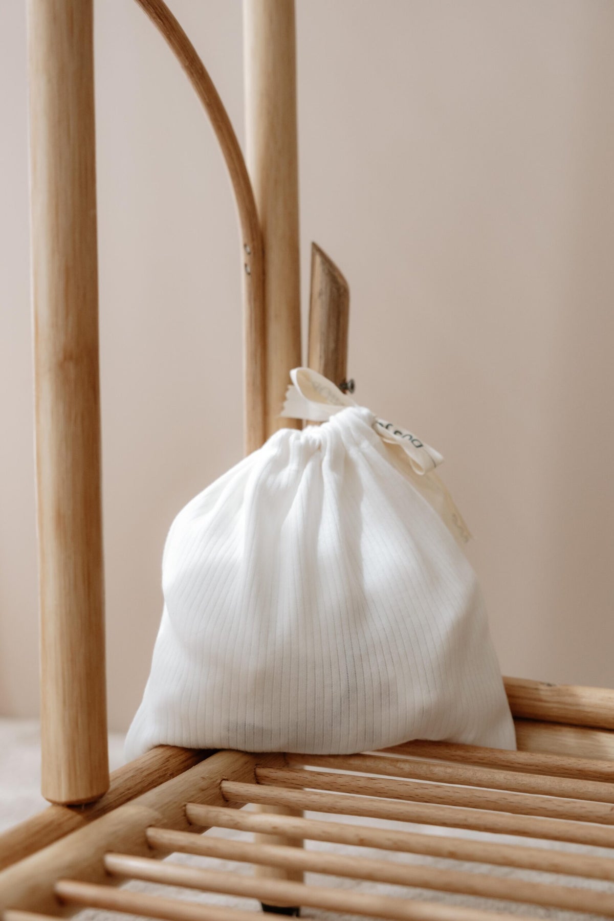 Cotton Newborn Pure Knotted Gown & Hat Set product image 6 by Dos Junior