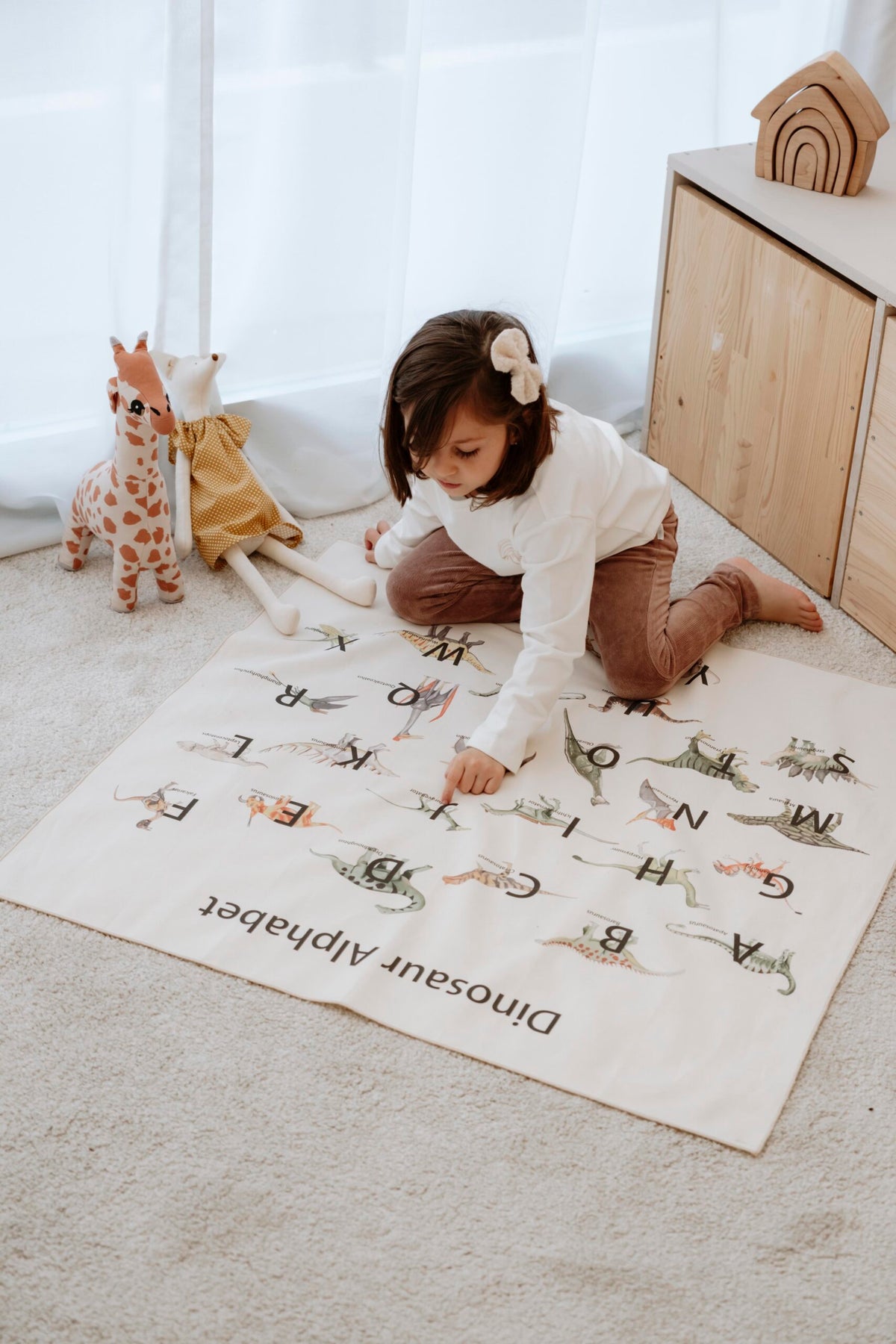 Dinosaur Alphabet Wall Decor product image 6 by Dos Junior