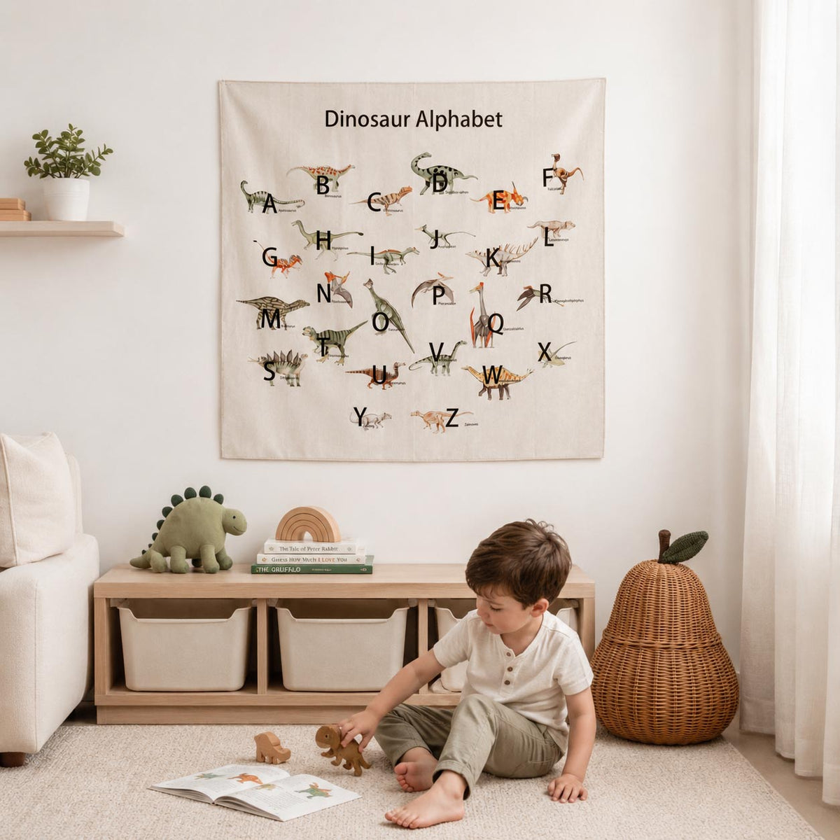 Dinosaur Alphabet Wall Decor product image 9 by Dos Junior