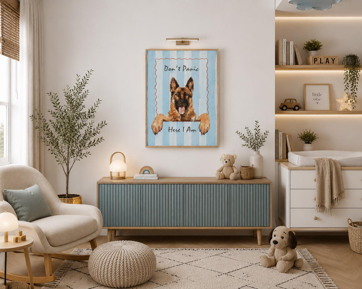 German Shepherd Wall Art Print product image 3 by Dos Junior
