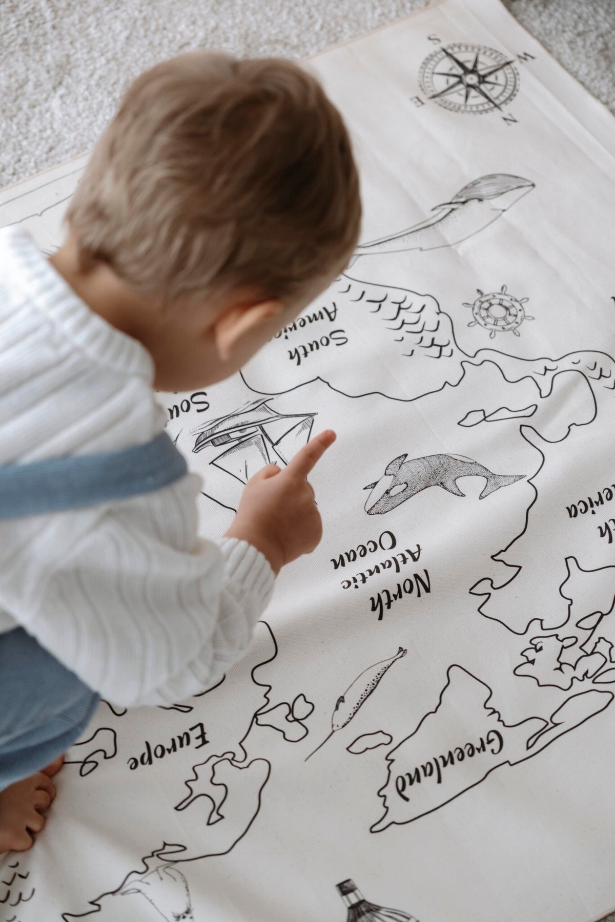 Heritage World Map Wall Decor product image 9 by Dos Junior