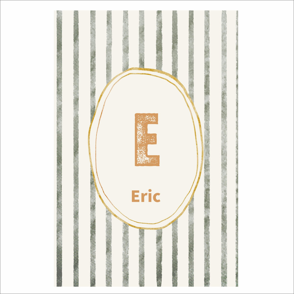 Initial Personalized Fabric Art Print product image 3 by Dos Junior