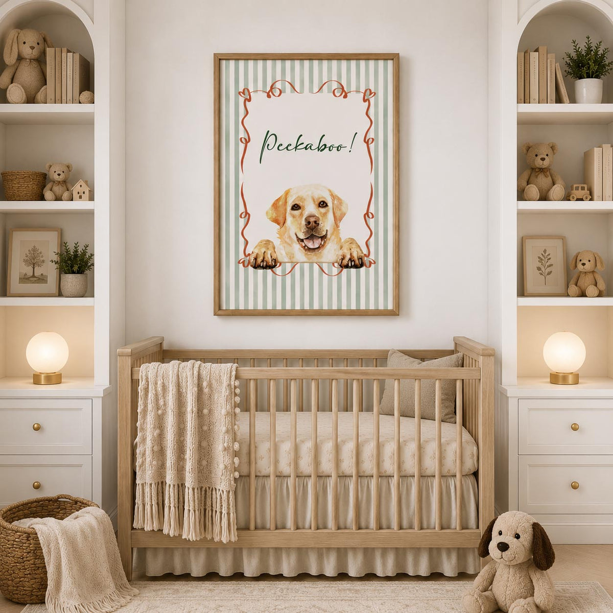 Labrador Fabric Wall Art Print product image 3 by Dos Junior