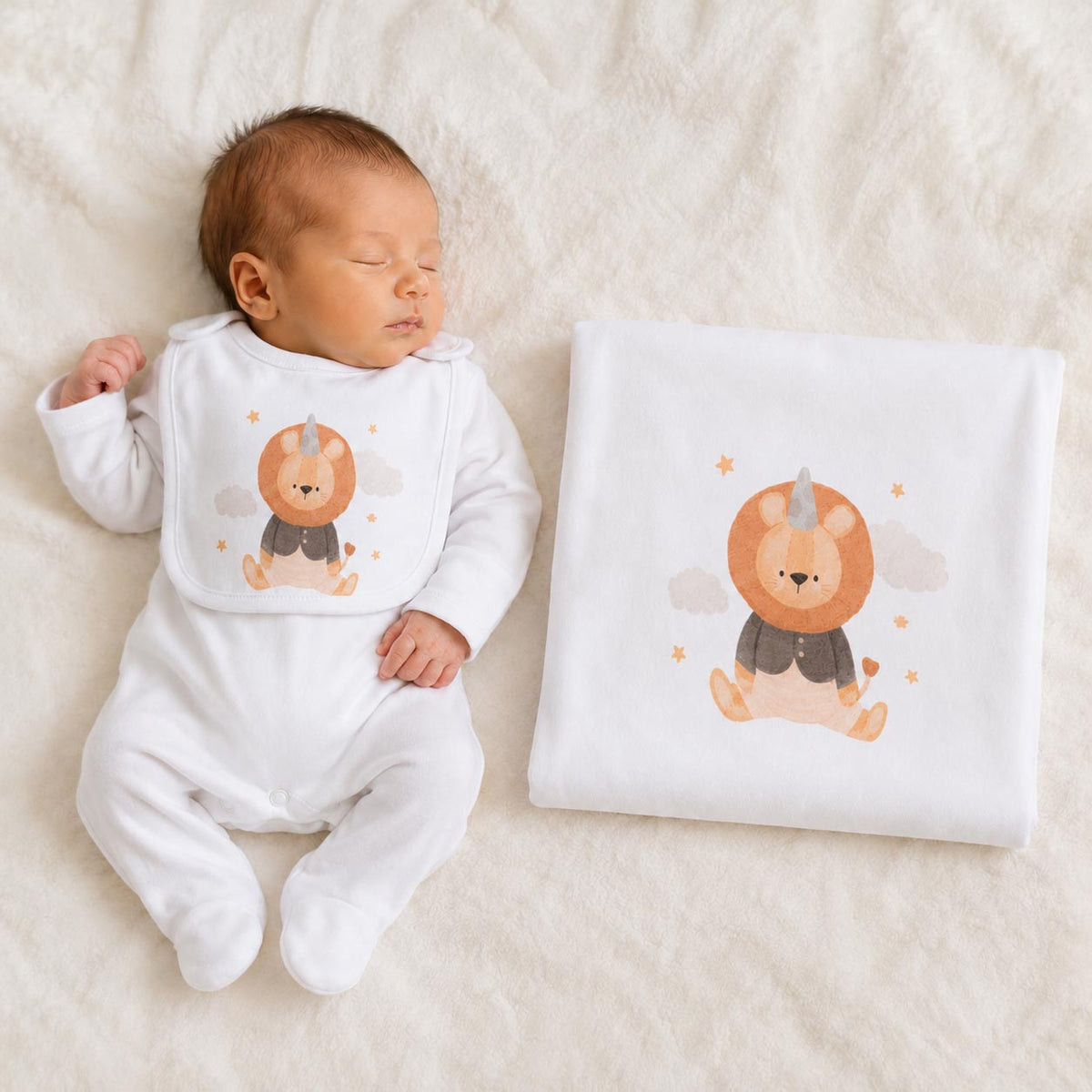 Lion Newborn Coming Home Outfit Set product image 4 by Dos Junior