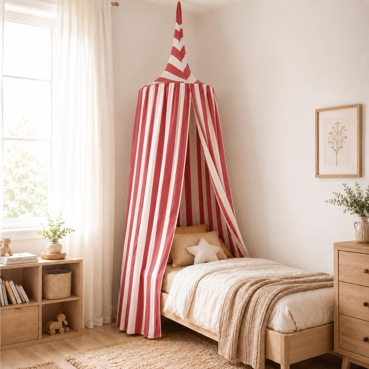 Kids Room Stripe Circus Canopy product image 6 by Dos Junior