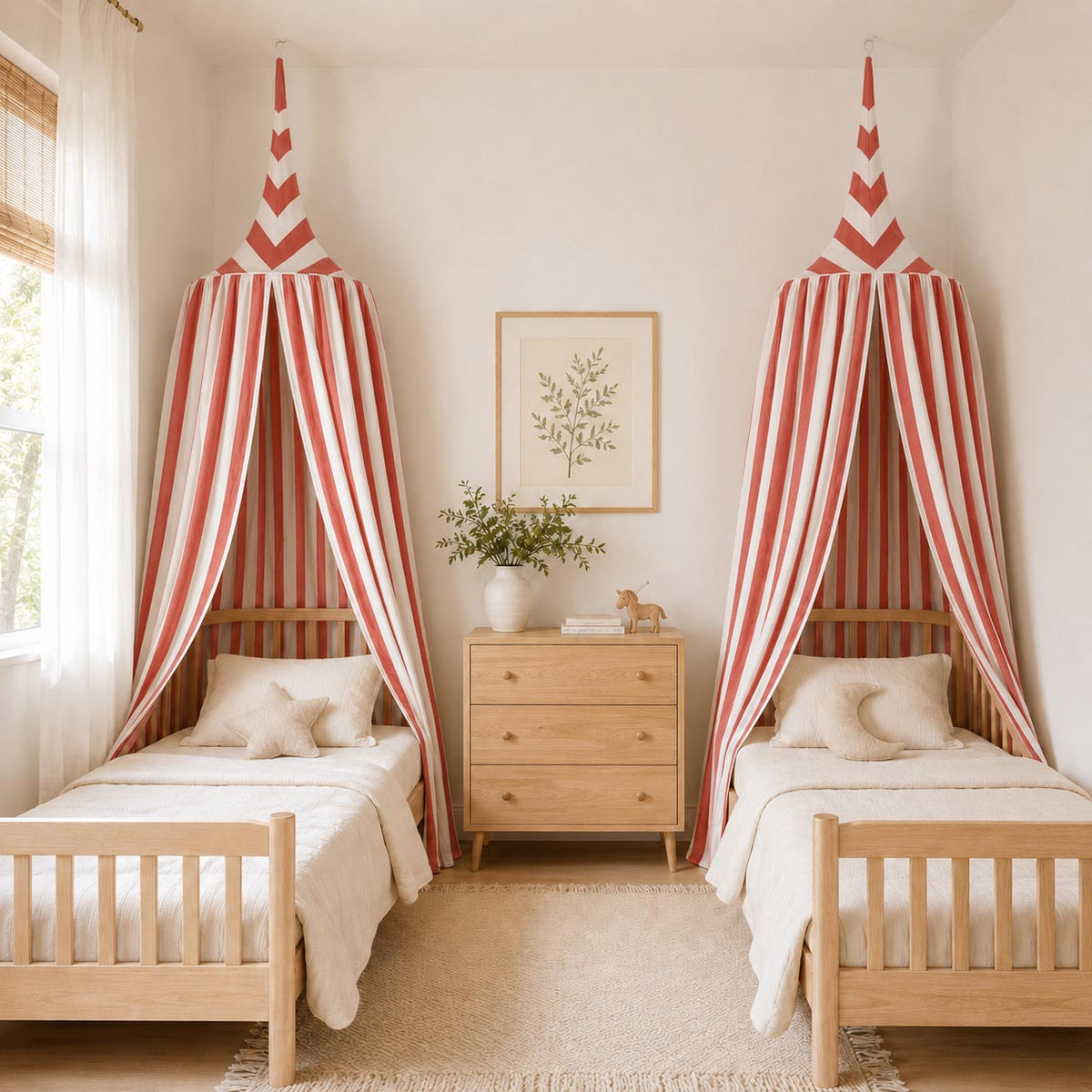 Kids Room Stripe Circus Canopy product image 5 by Dos Junior