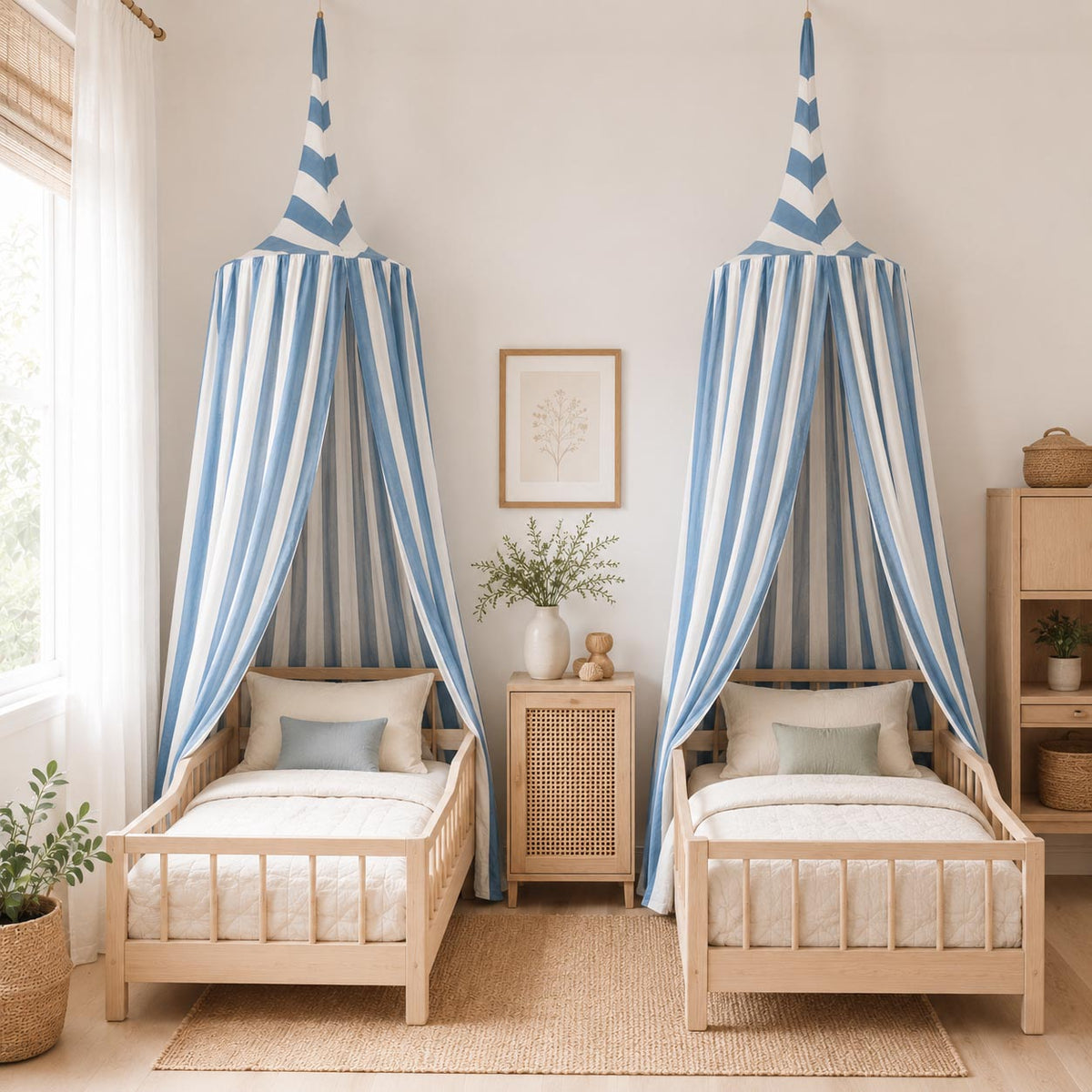 Kids Room Stripe Ocean Canopy product image 2 by Dos Junior