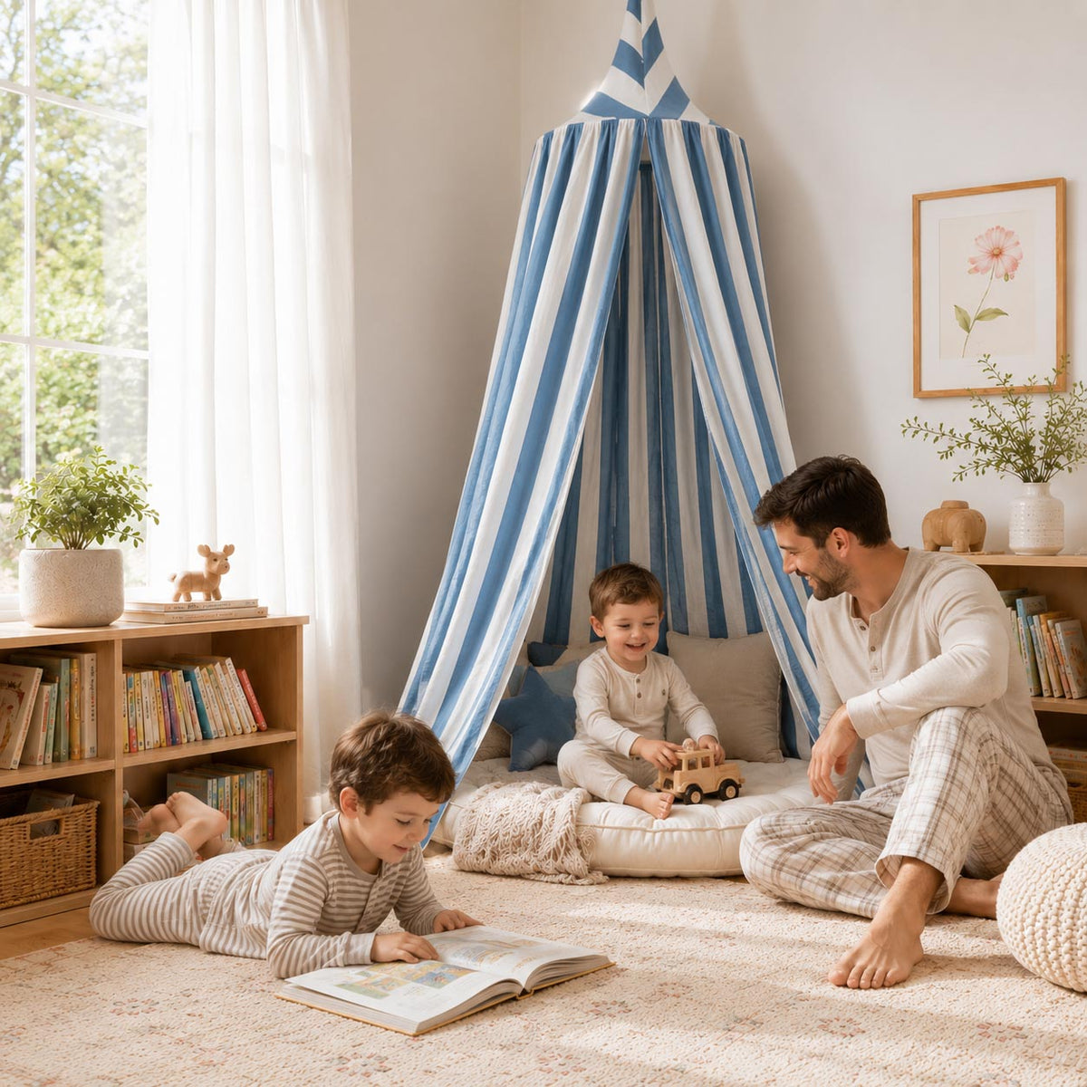 Kids Room Stripe Ocean Canopy product image 7 by Dos Junior