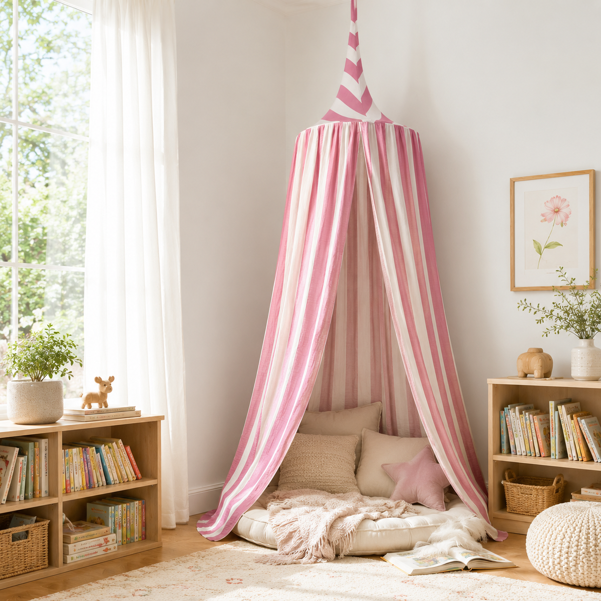 Kids Room Stripe Princess Canopy product image 4 by Dos Junior