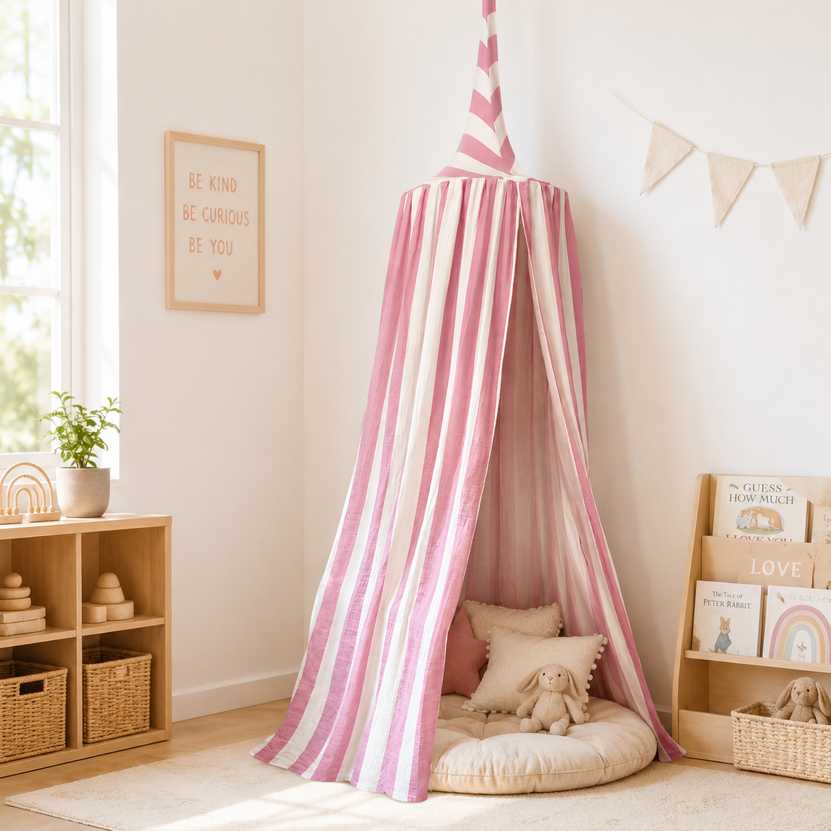 Kids Room Stripe Princess Canopy product image 3 by Dos Junior