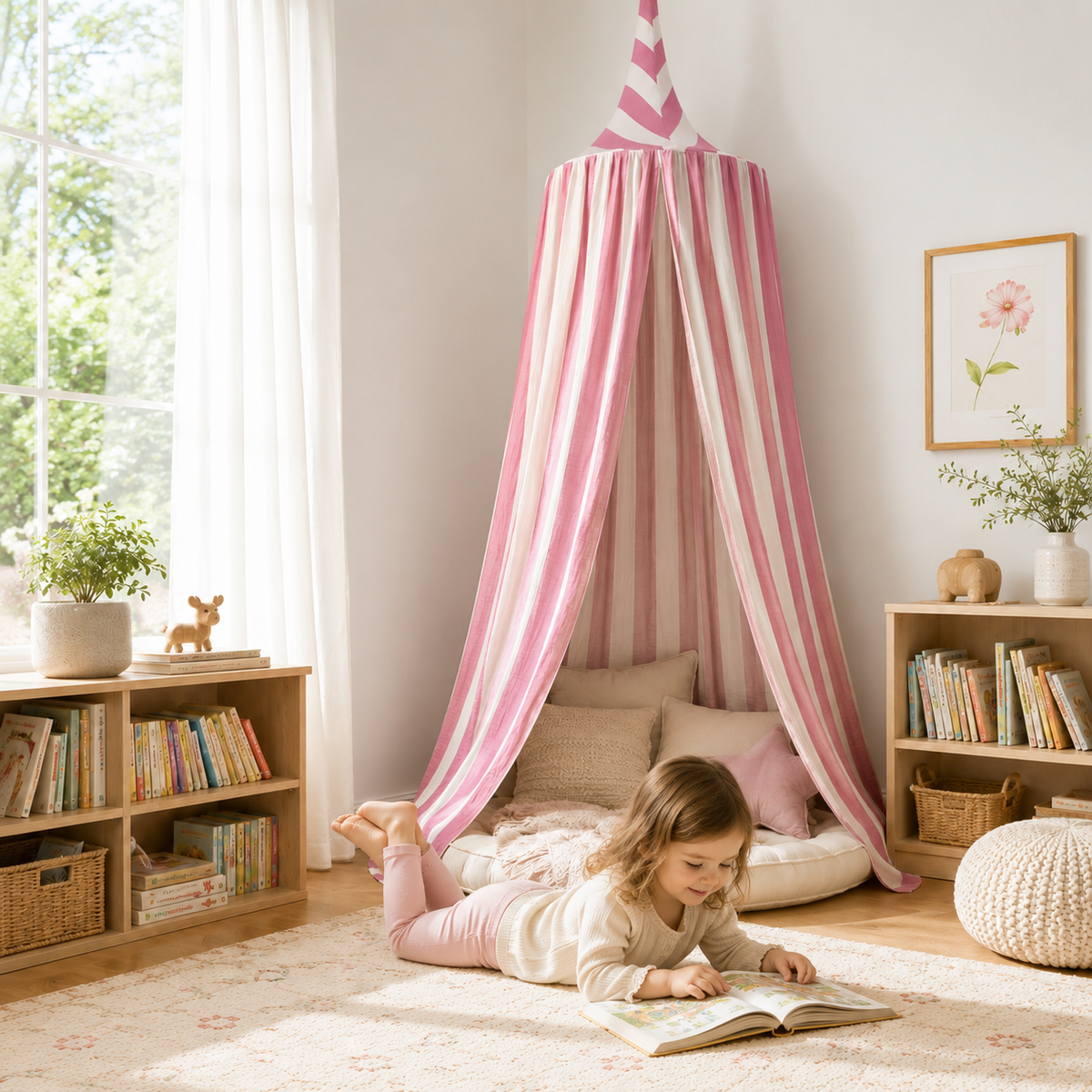 Kids Room Stripe Princess Canopy product image 13 by Dos Junior