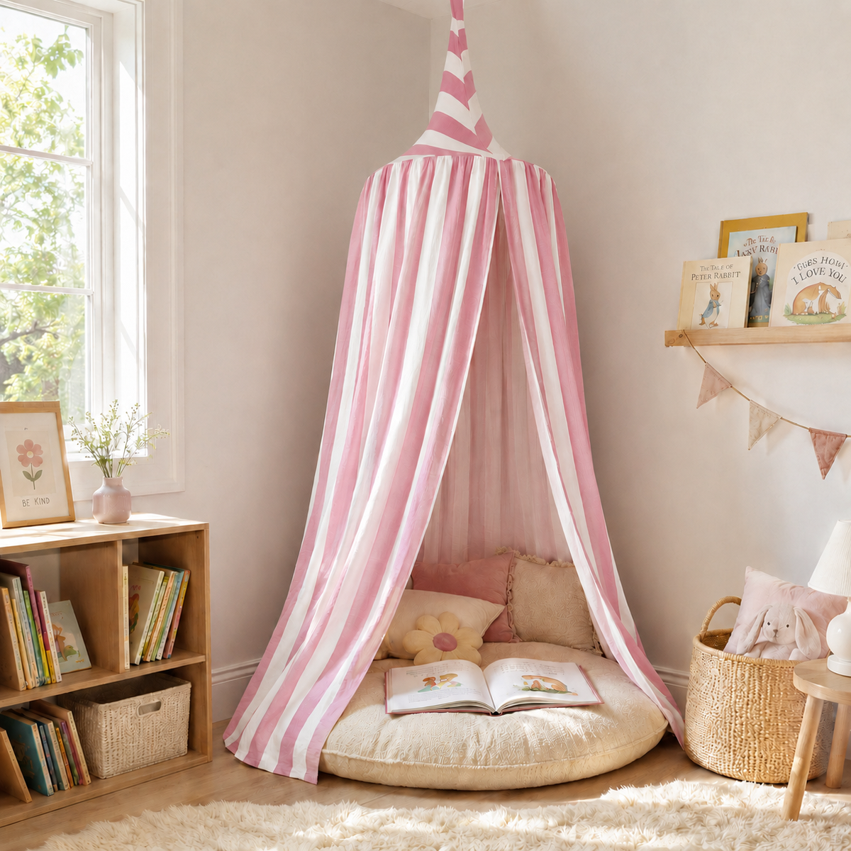 Kids Room Stripe Princess Canopy product image 11 by Dos Junior