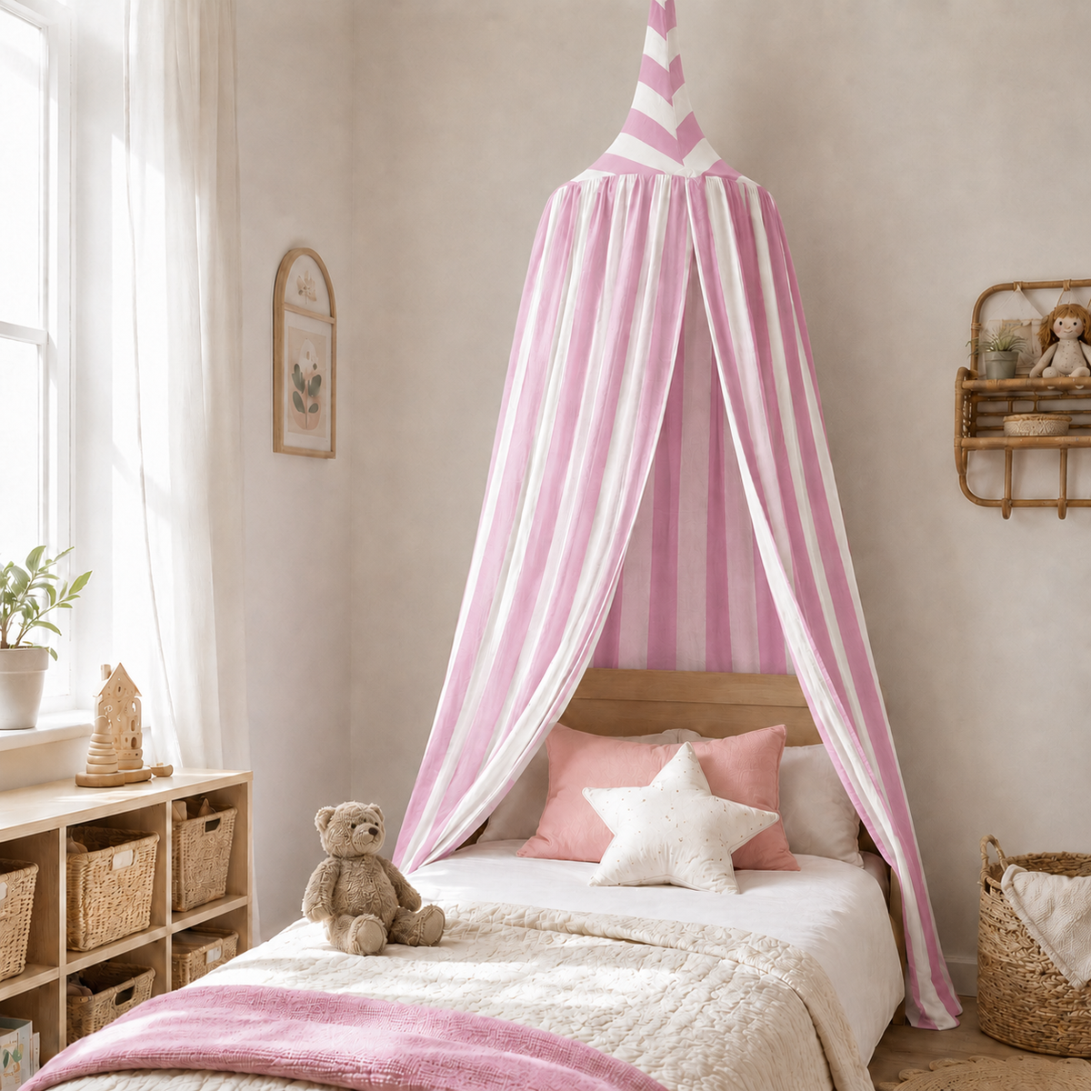Kids Room Stripe Princess Canopy product image 10 by Dos Junior