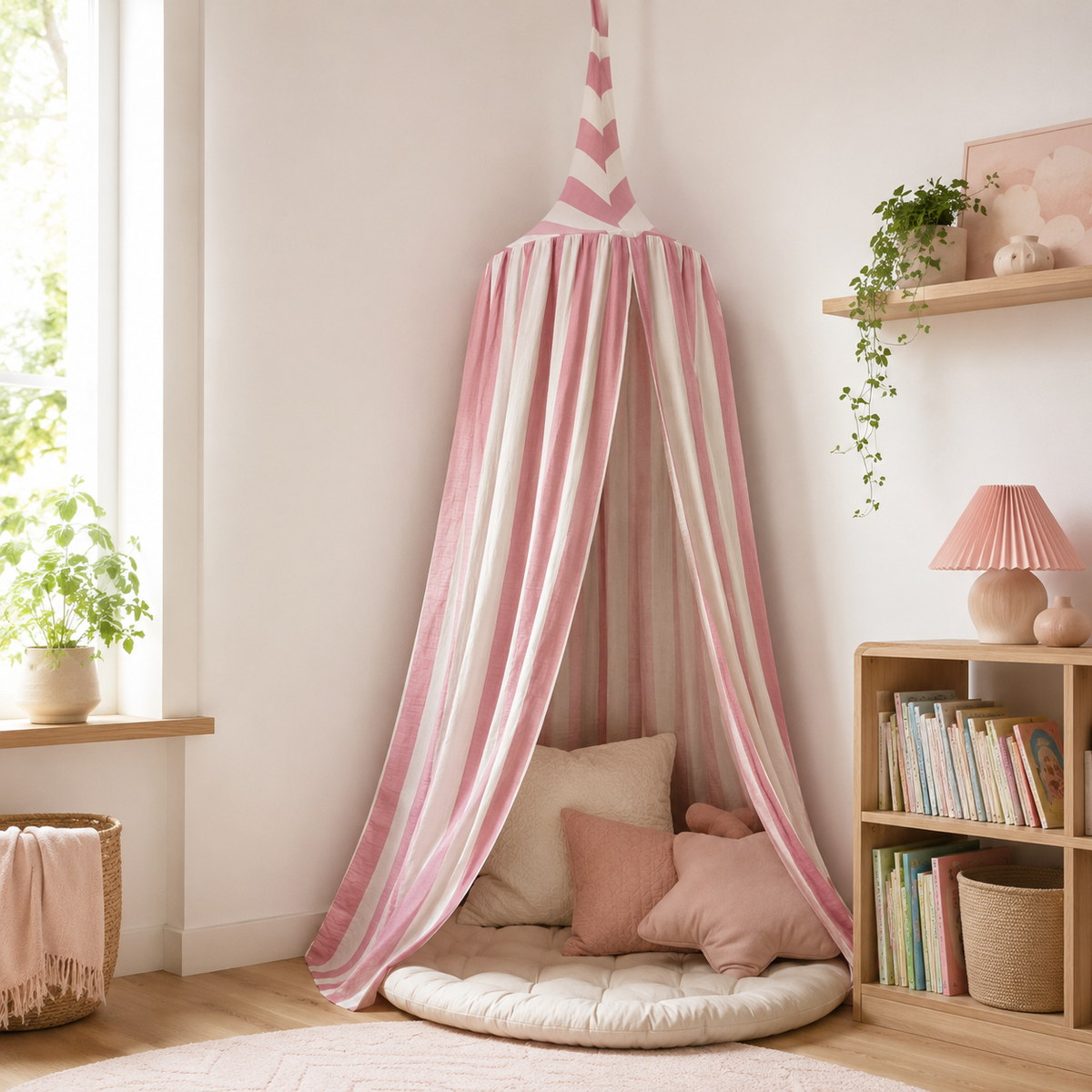 Kids Room Stripe Princess Canopy product image 7 by Dos Junior