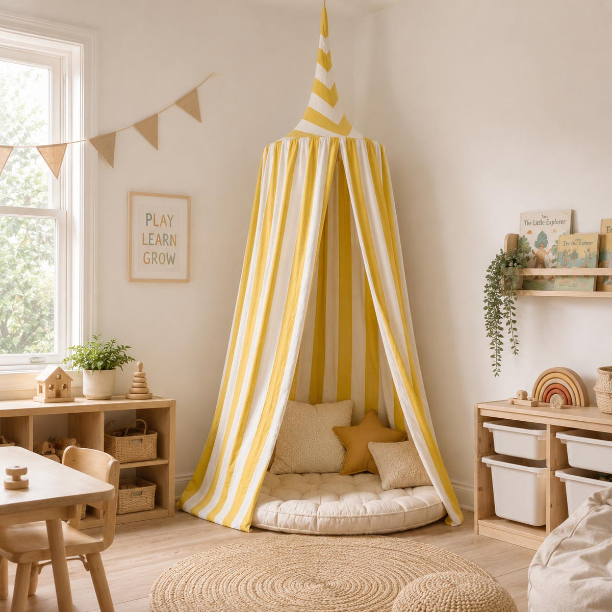 Kids Room Stripe Sunshine Canopy product image 5 by Dos Junior