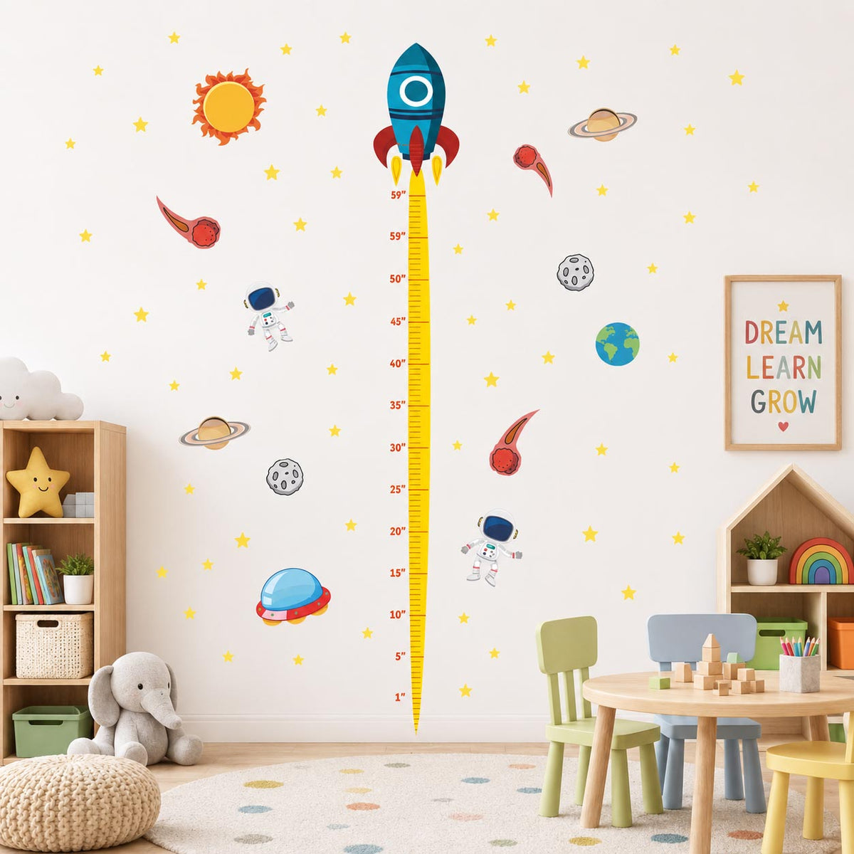 Space Growth Chart Textile Decal product image 3 by Dos Junior