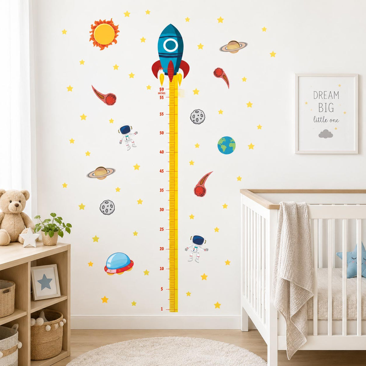 Space Growth Chart Textile Decal product image 5 by Dos Junior