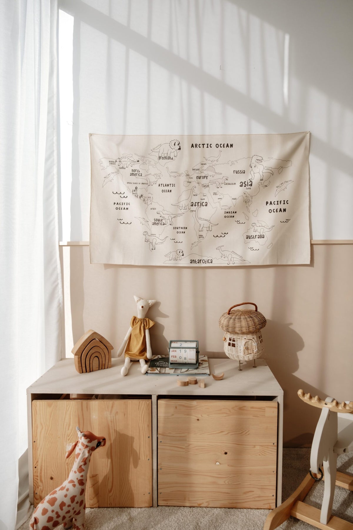 Prehistoric World Map Wall Decor product image 8 by Dos Junior