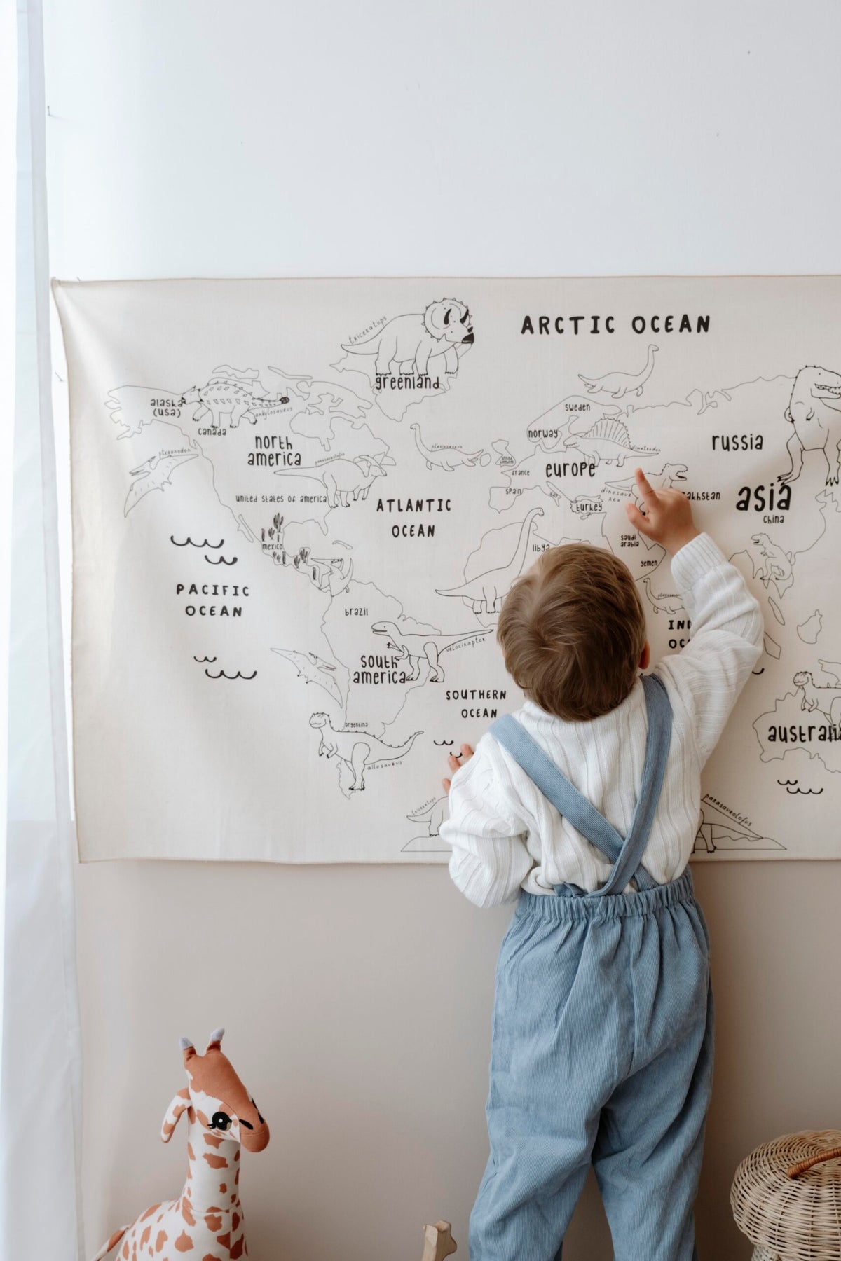 Prehistoric World Map Wall Decor product image 7 by Dos Junior