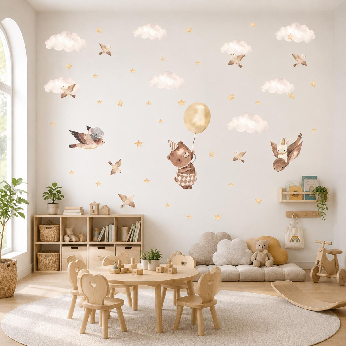 Forest Friends Textile Decal by Dos Junior