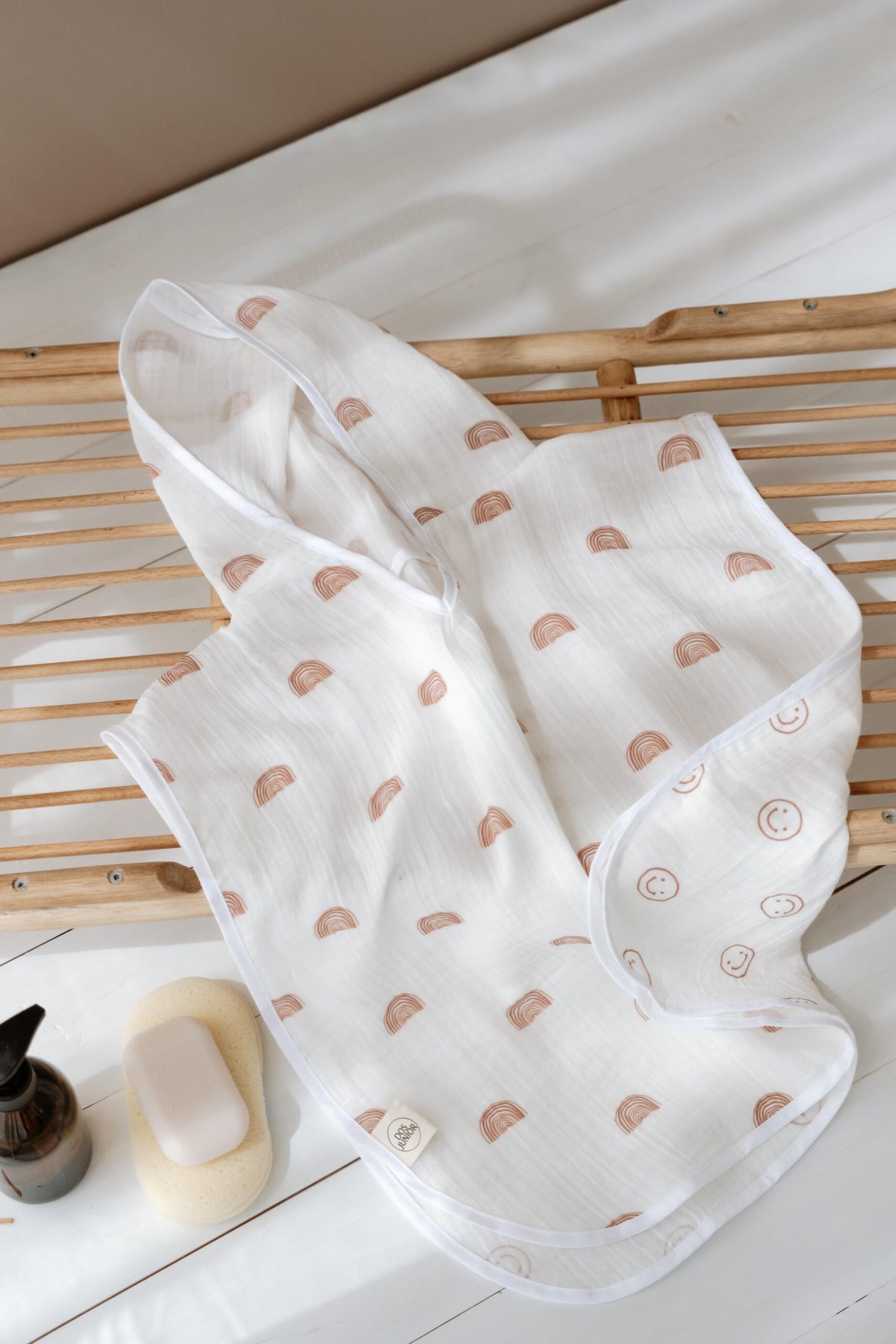 Rainbow Hooded Towel Poncho for Kids product image 7 by Dos Junior