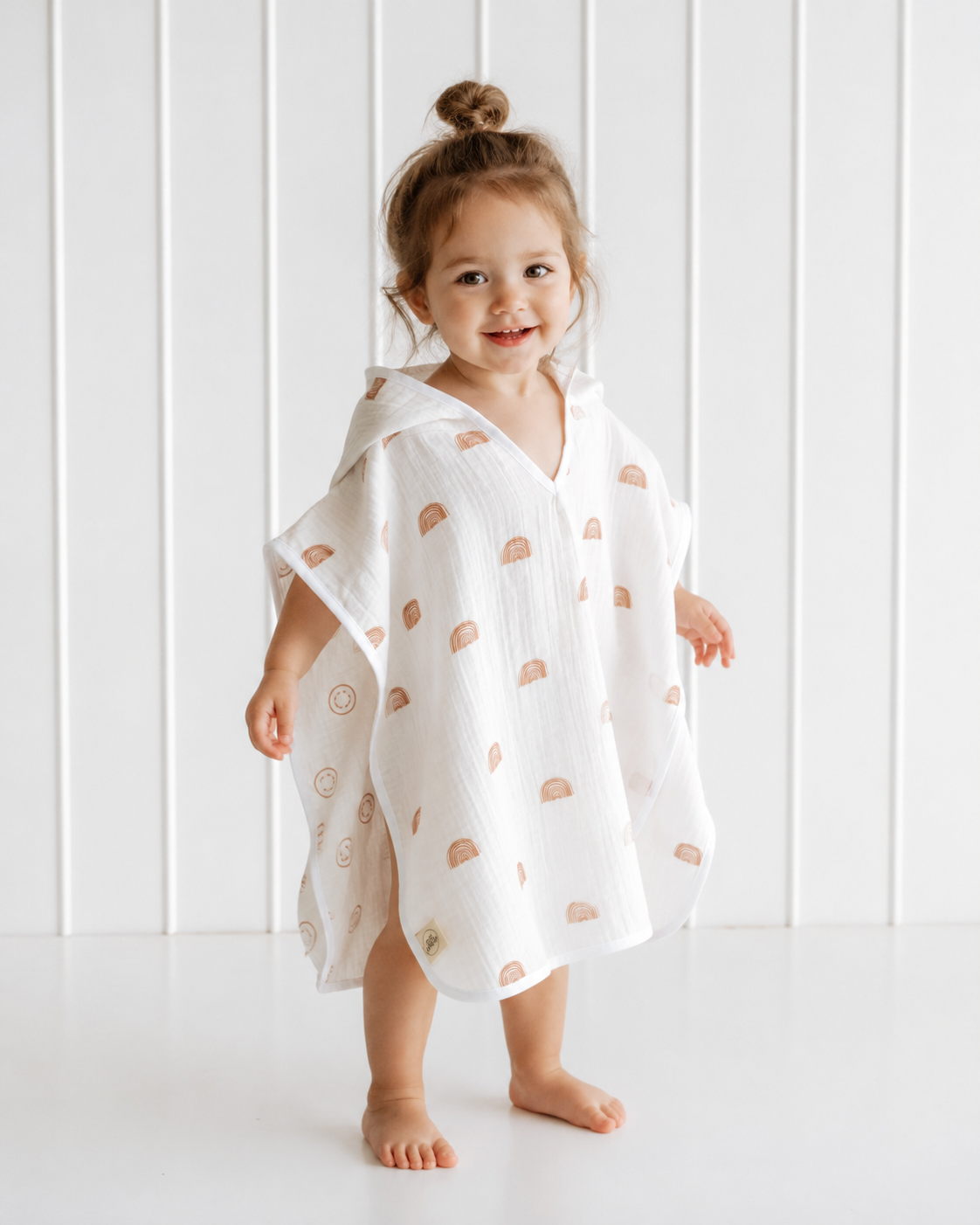 Rainbow Hooded Towel Poncho for Kids product image 8 by Dos Junior