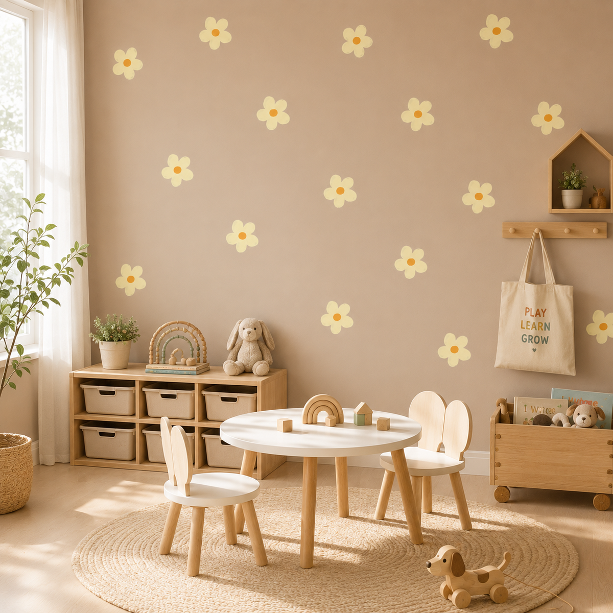 Little Daisy Textile Decal