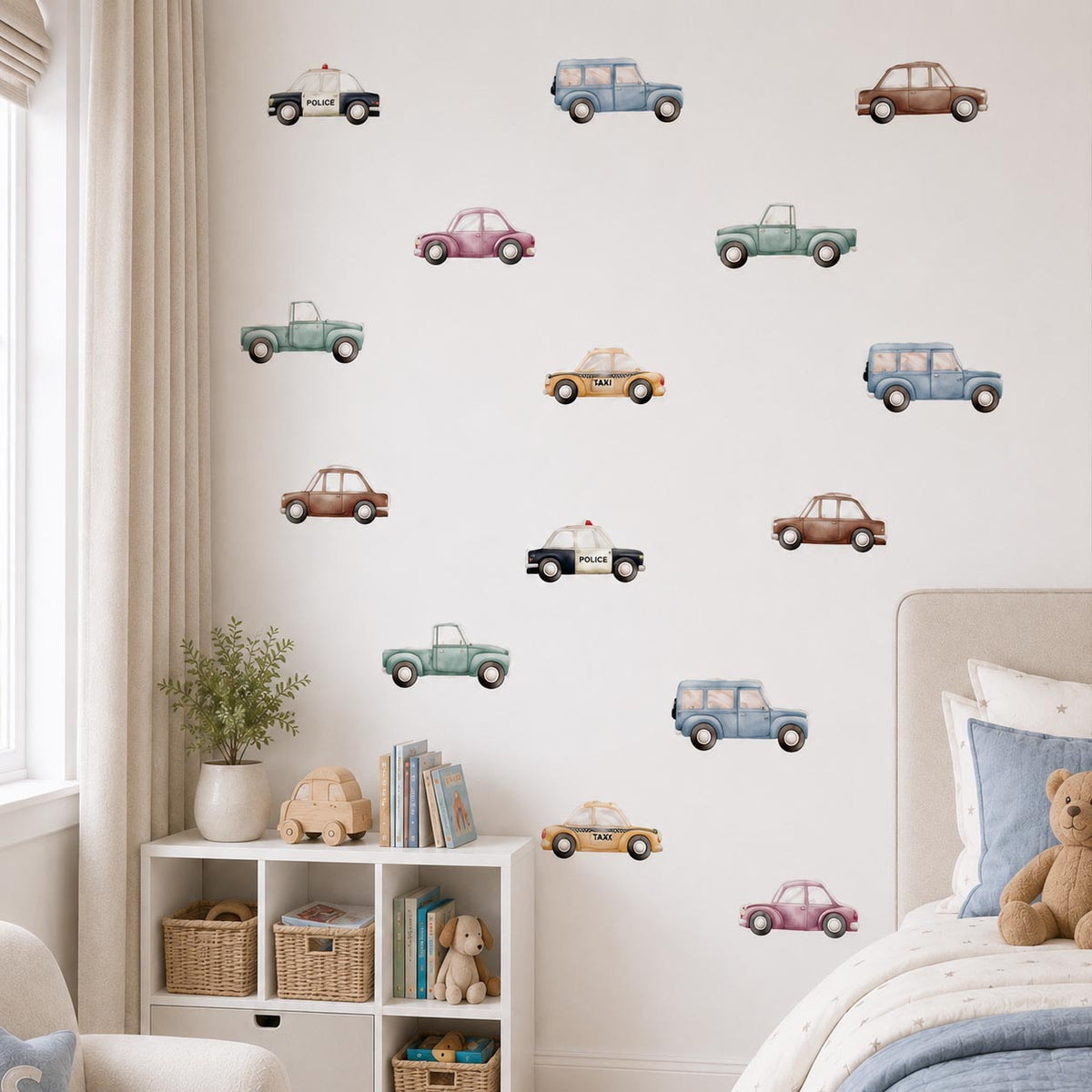 City Cars Textile Decal product image 3 by Dos Junior