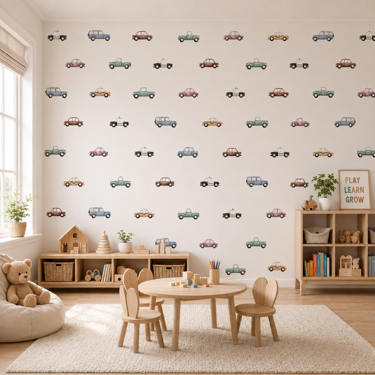 City Cars Textile Decal product image 5 by Dos Junior