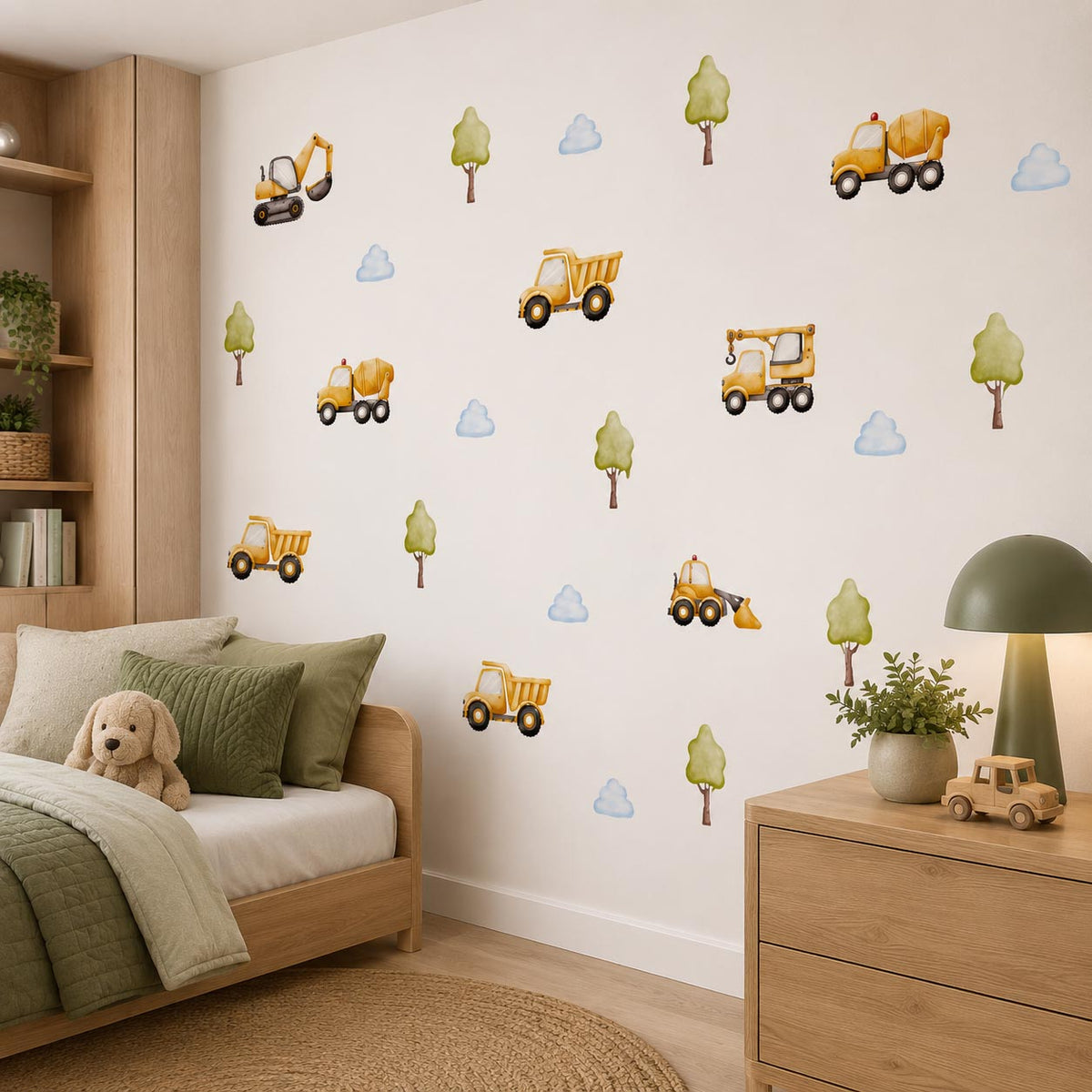 Construction Vehicles Textile Decal product image 4 by Dos Junior