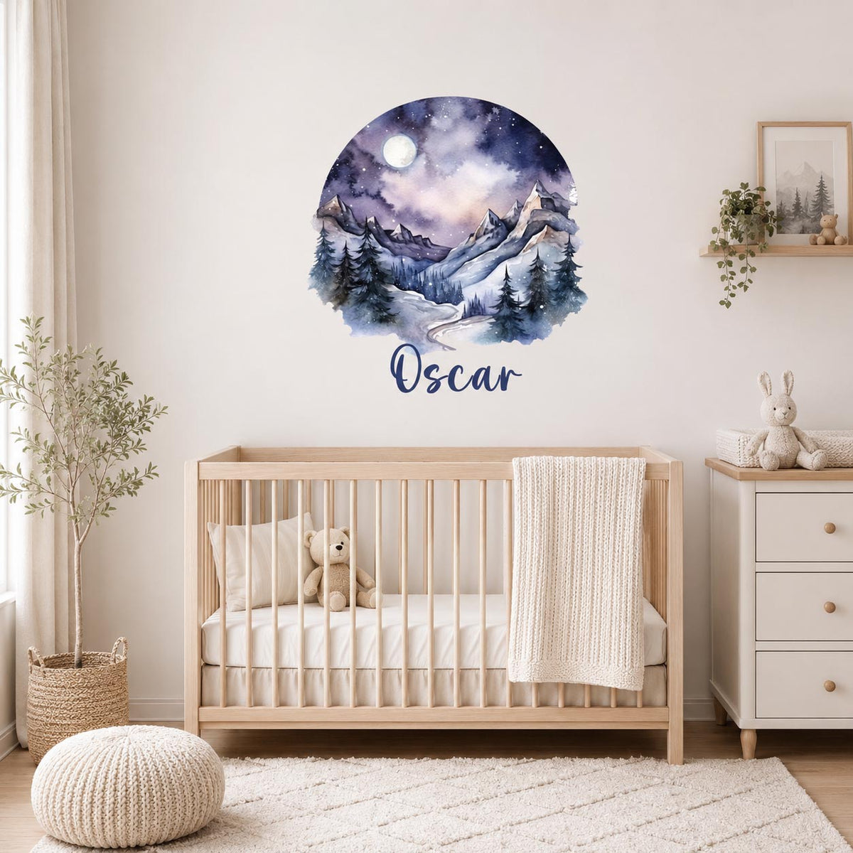 Custom Round Forest Textile Decal product image 3 by Dos Junior