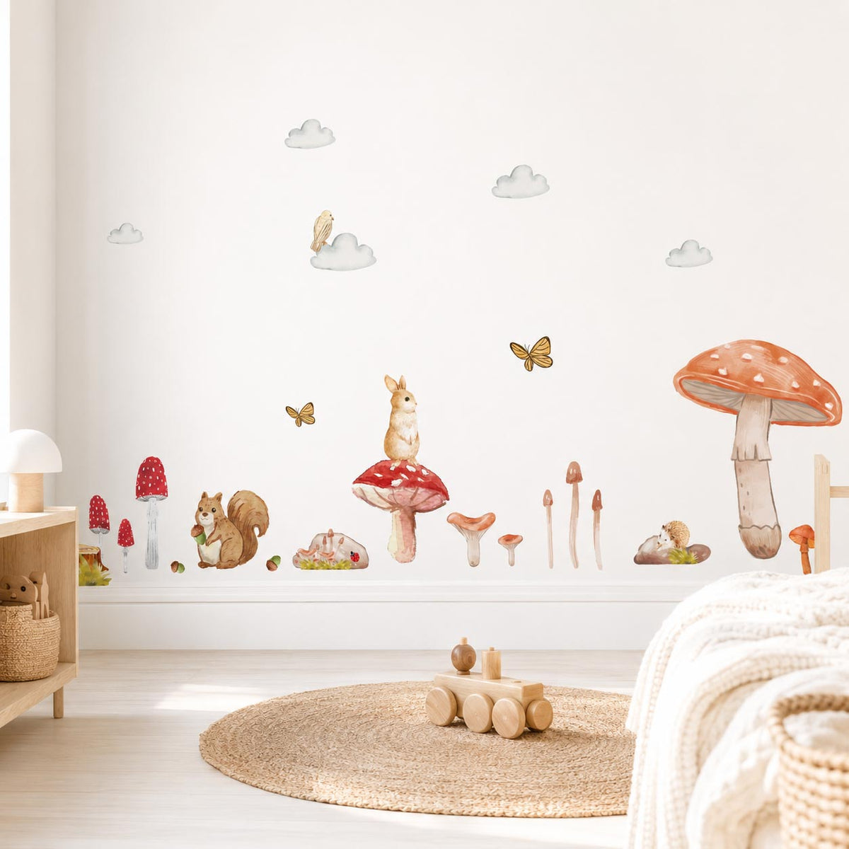 Forest Mushroom Textile Decal product image 3 by Dos Junior