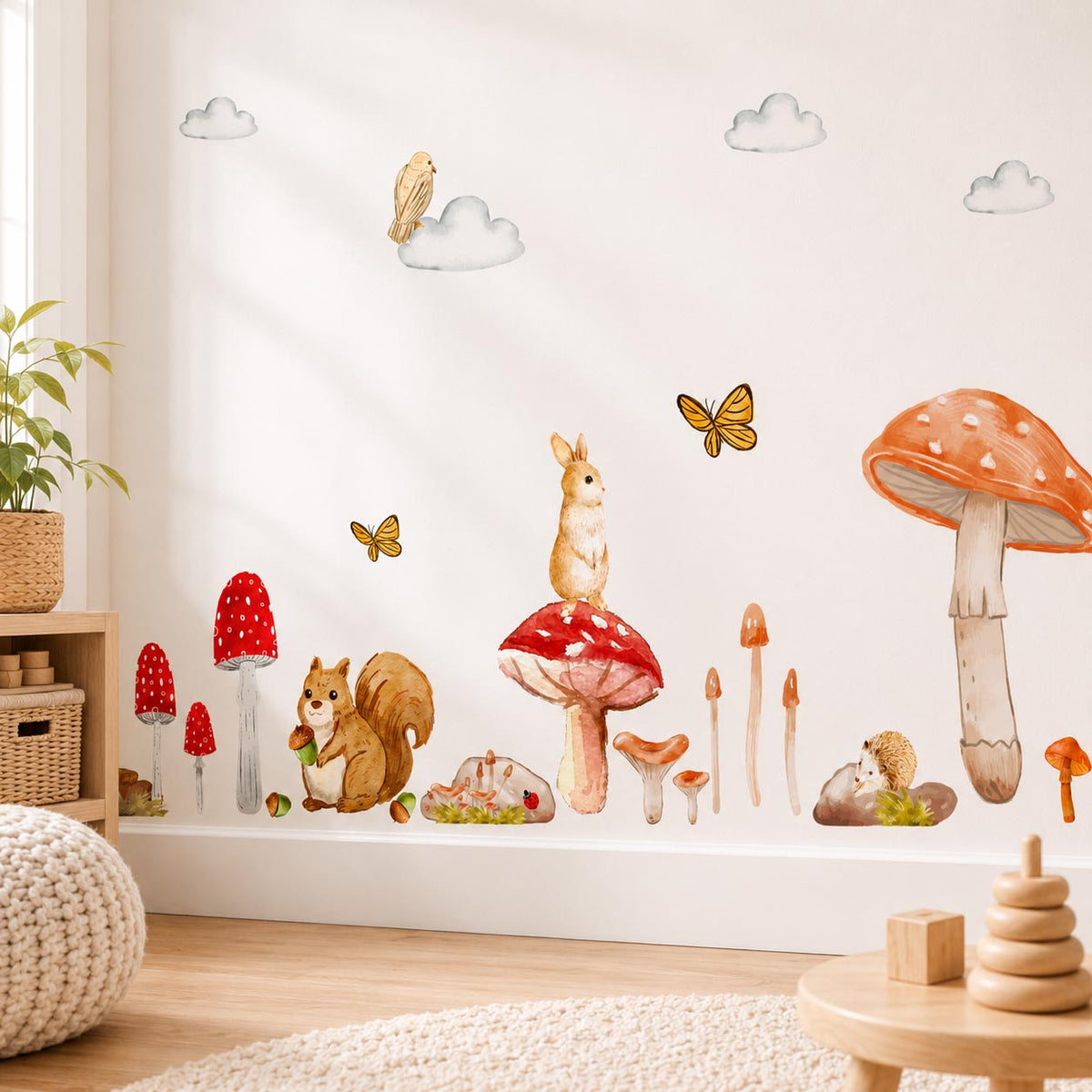 Forest Mushroom Textile Decal product image 4 by Dos Junior