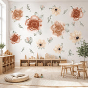 Large Flower Textile Decals by Dos Junior