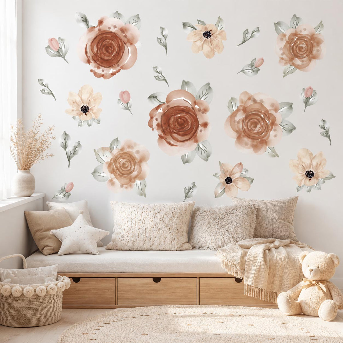 Large Flower Textile Decals product image 3 by Dos Junior